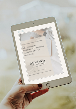 Free Event Planner Workbook