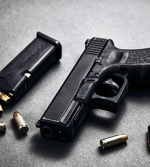 Arme de poing et munitions