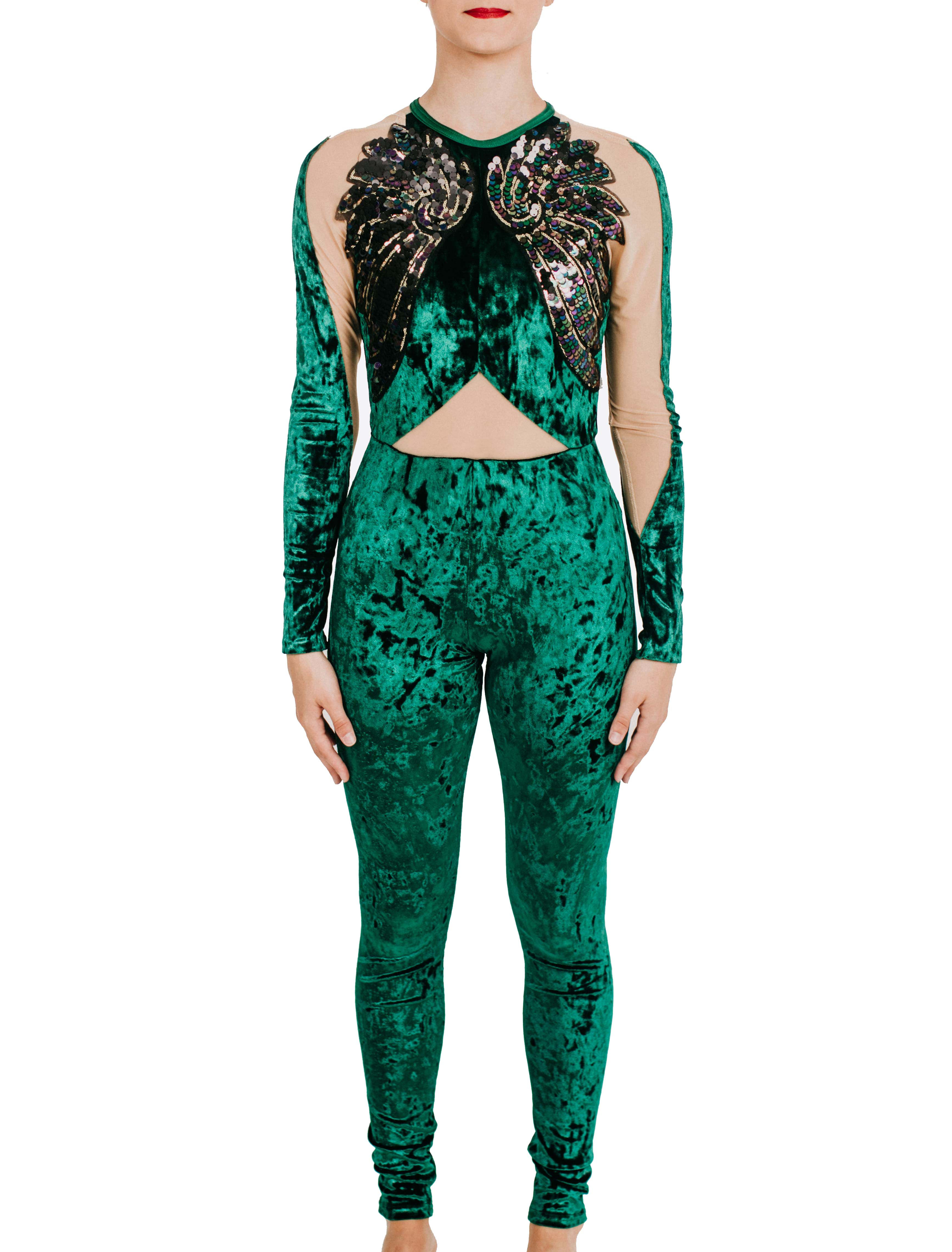 KENNEDY - Jumpsuit Crushed Velvet