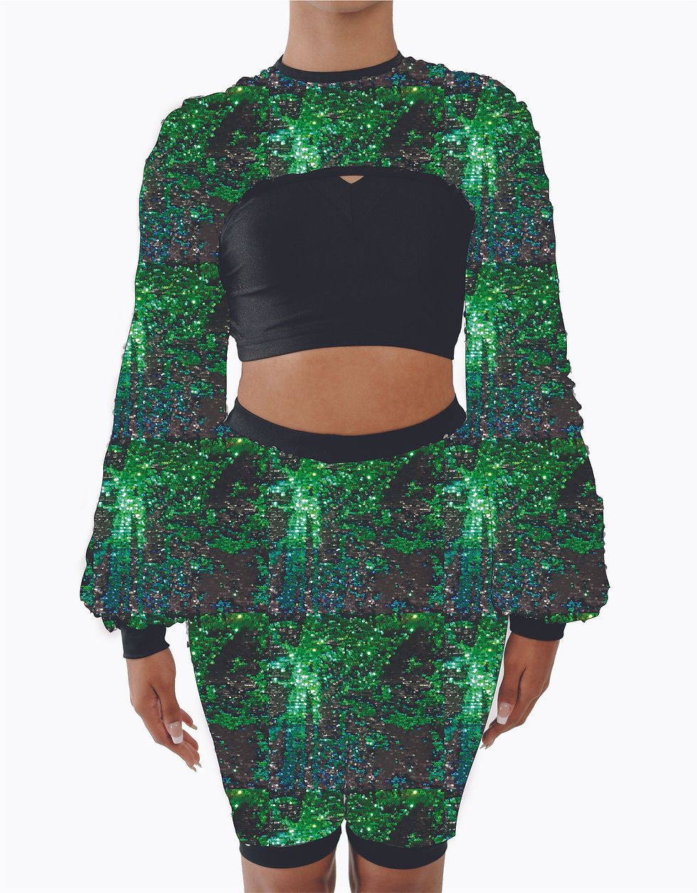 Thumbnail: Shrug + Bra + Biker Set (SPECIALTY SQN)