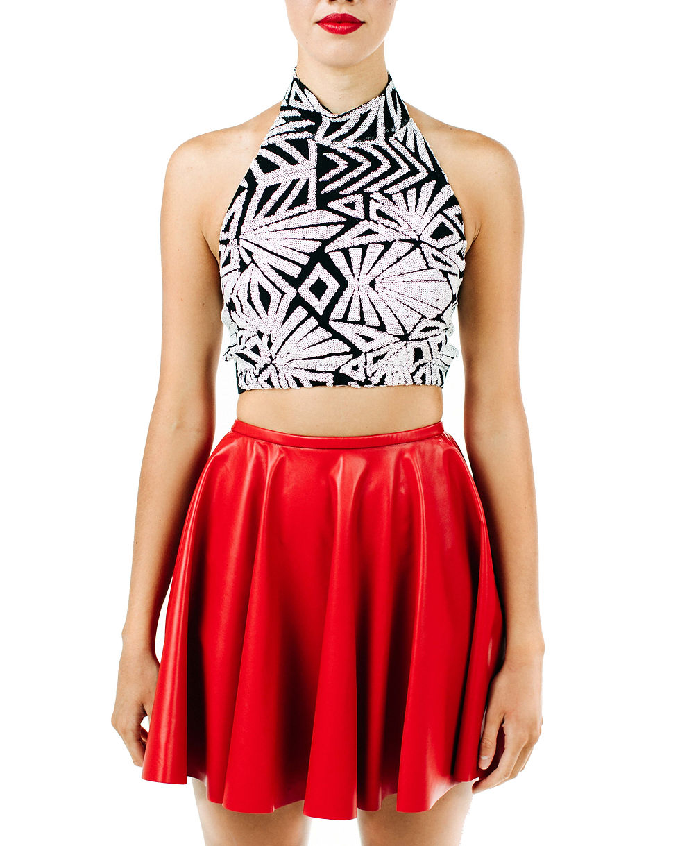 BLANCA - Crop Specialty Sequin