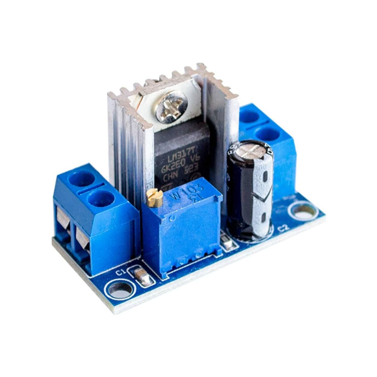 Regulador de Voltaje DC-DC Descendente LM317