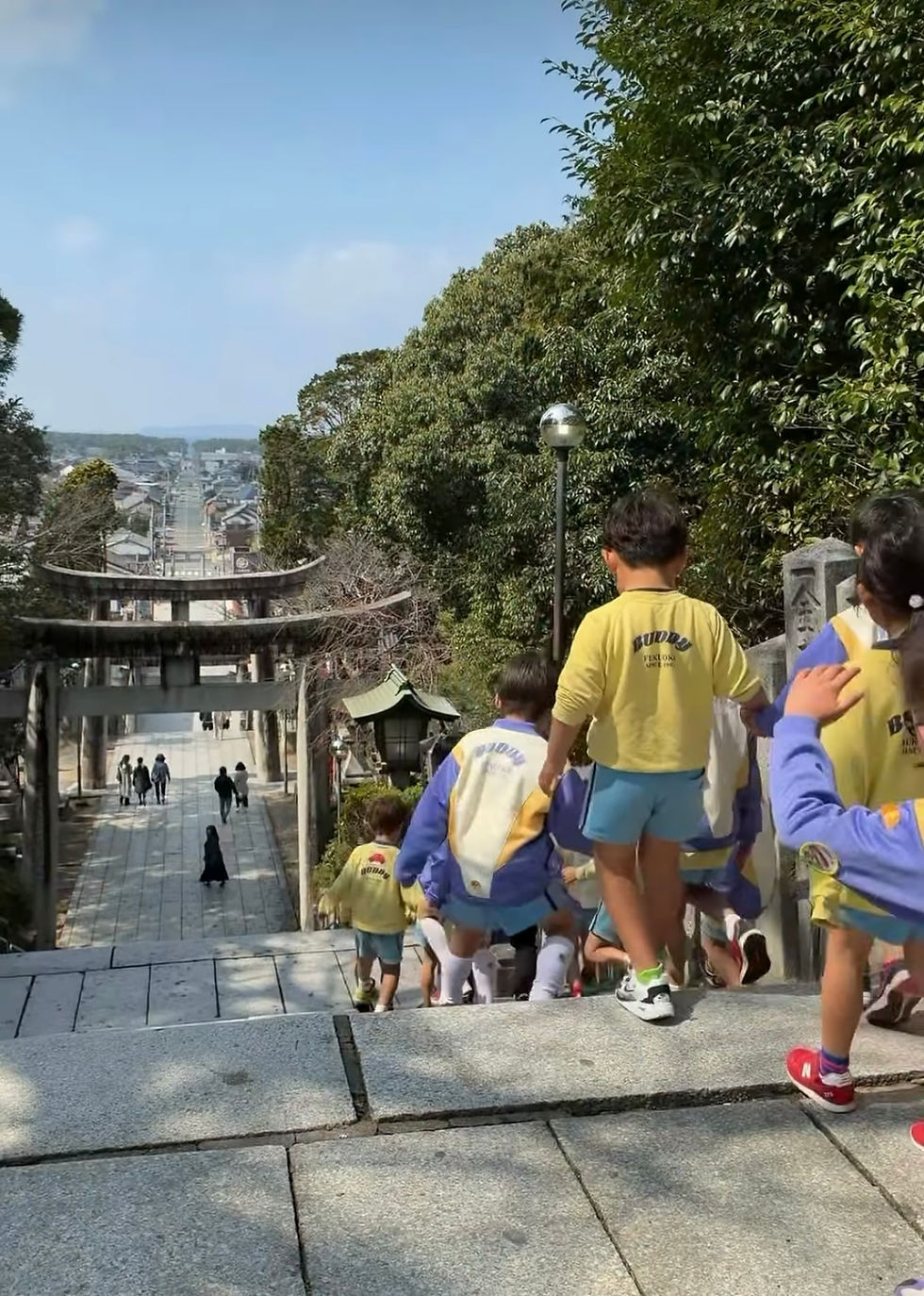 宮地嶽神社を参拝したシニアクラスのお友達