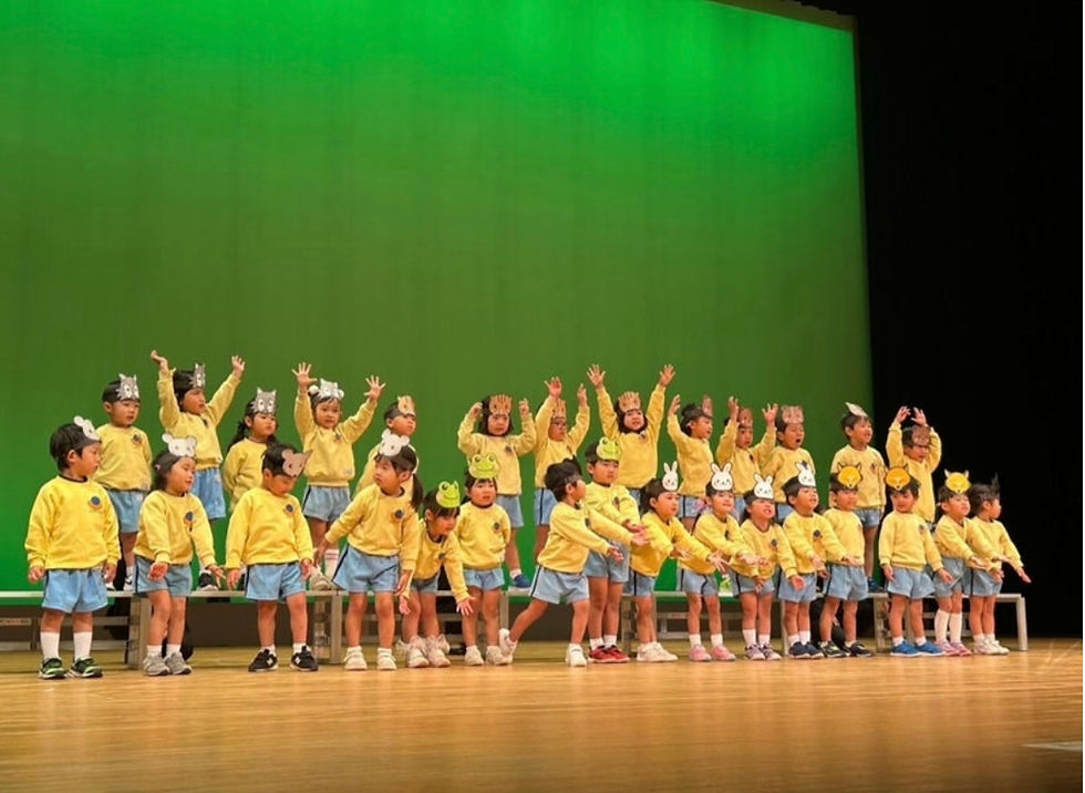 ジュニアクラスによる合唱