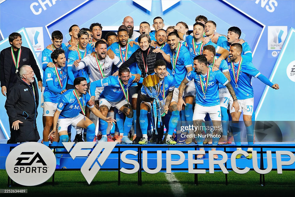 Napoli's Supercoppa Win: A Treasured Moment in Time 