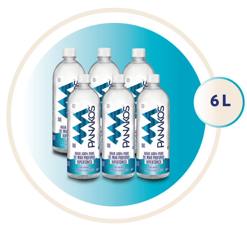 PANAKOS® AGUA 100% DE MAR PROFUNDO HIPERTÓNICA *ENVÍO GRATIS* ¡LLEGA MÁS RÁPIDO!