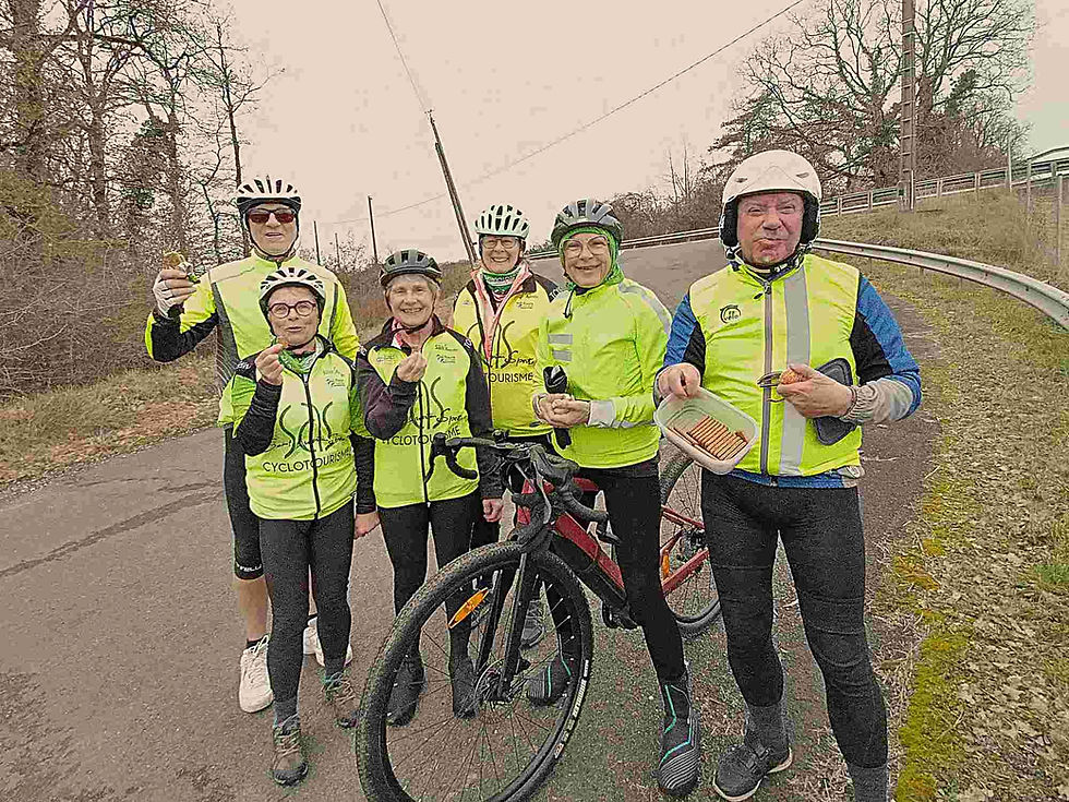 Moment spéculoos au bois du Petit Moulin.