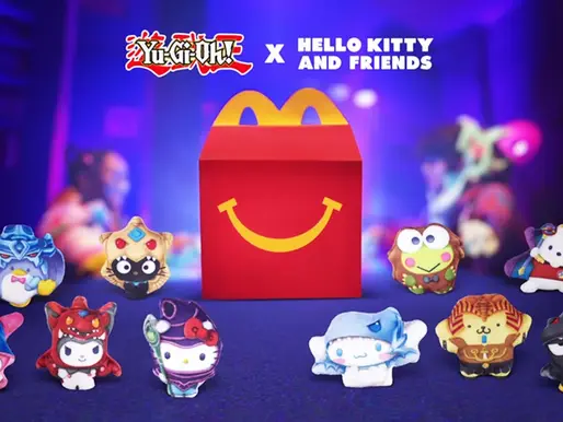 McDonald´s une a Hello Kitty y Yu-gi-oh, una estrategia de marketing nostálgico