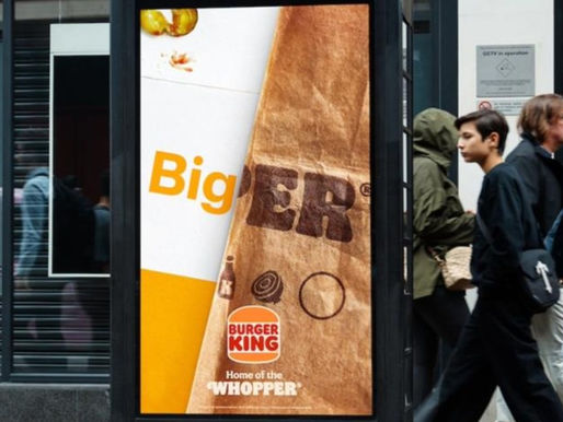 McDonald's como musa publicitaria para Burger King