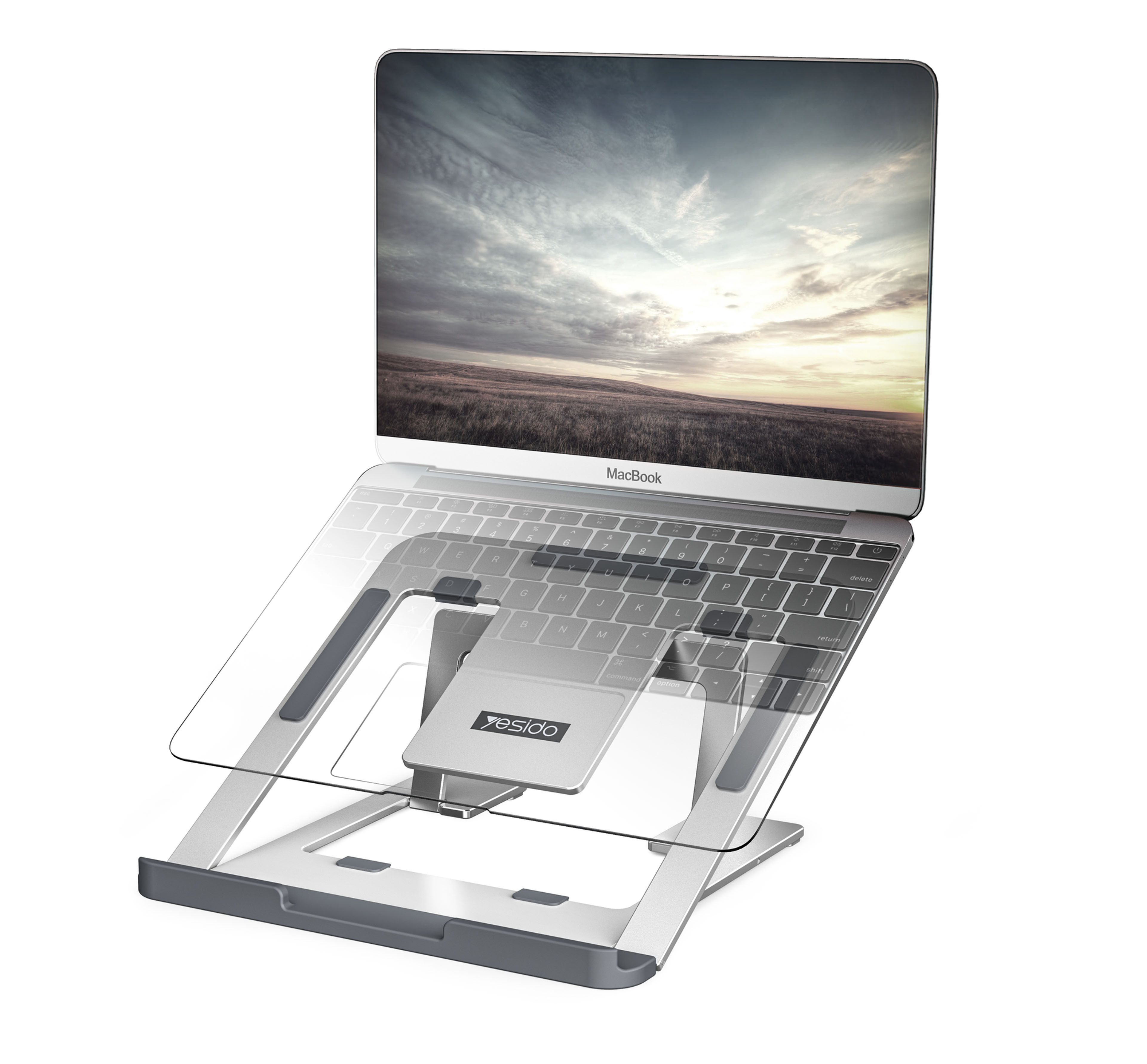 YESIDO Aluminum Alloy USB C extender, type-C hub laptop computer USB transmitter