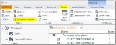 Creating Automated Indexing for Scanned documents in Saperion