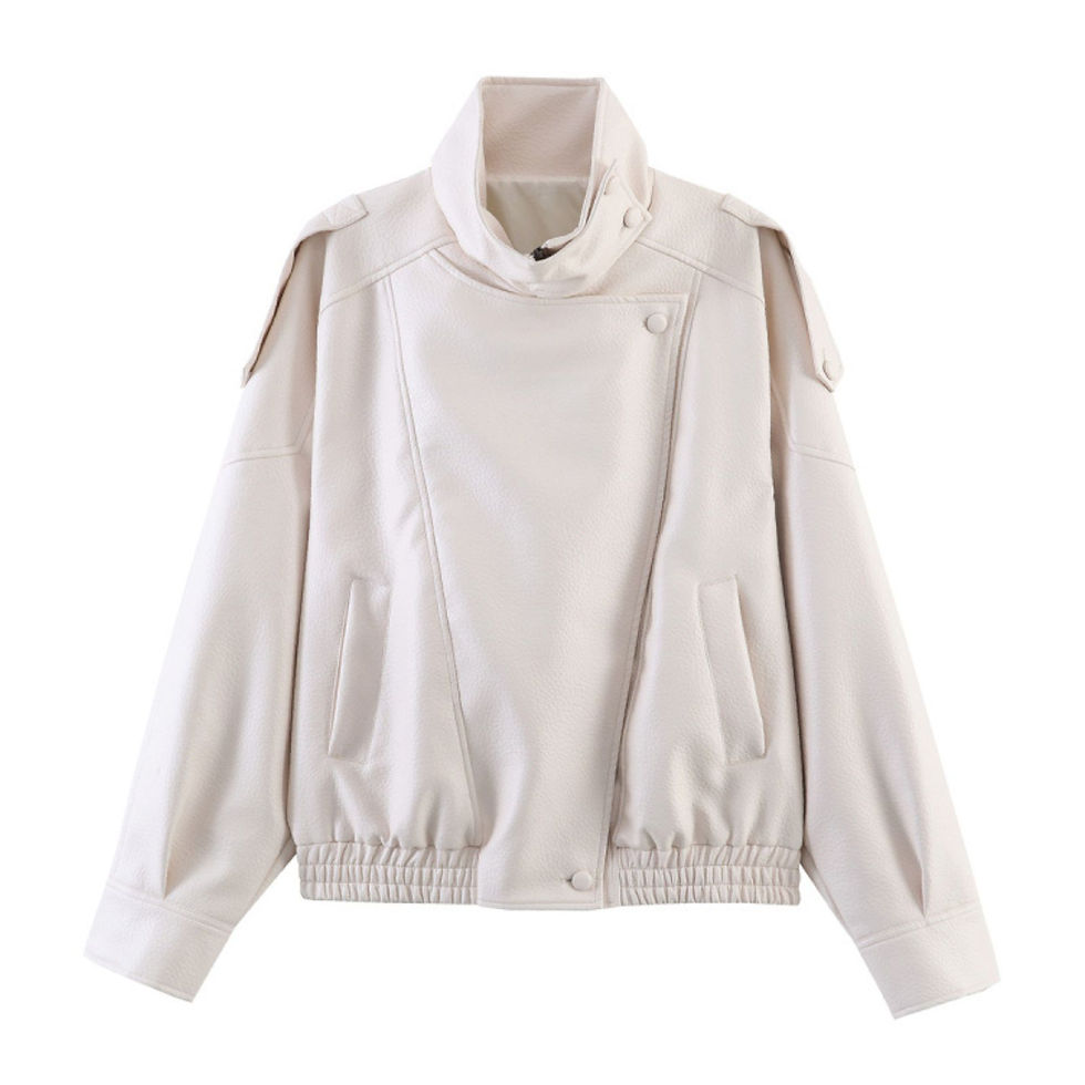 Miniatura: HH Women Autumn Elegant Street Style Coats Woman Asymmetric Button Pocket Long S