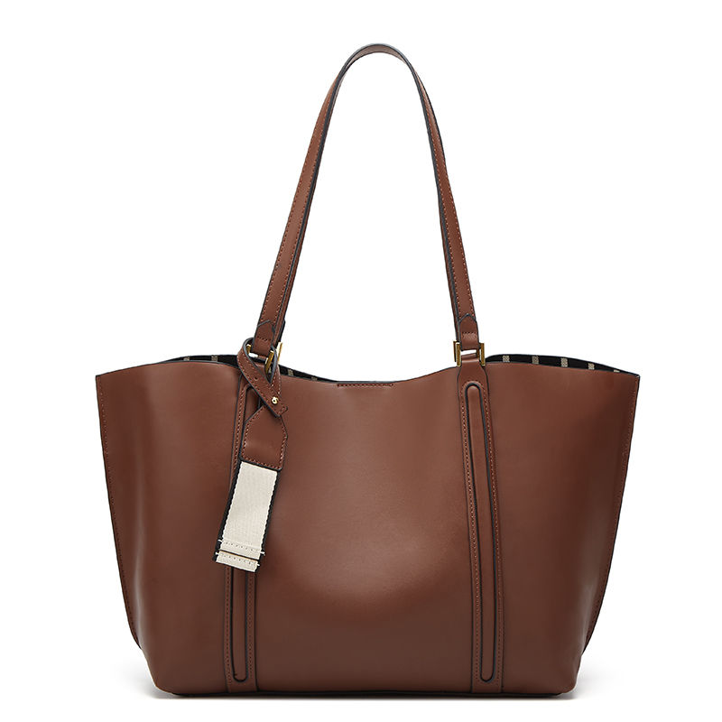 Niche-Designed Fashionable Solid-Color Versatile Minimalist Women's Handheld & S