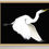Thumbnail: Our Great Egret Original painting by Robin Jacob