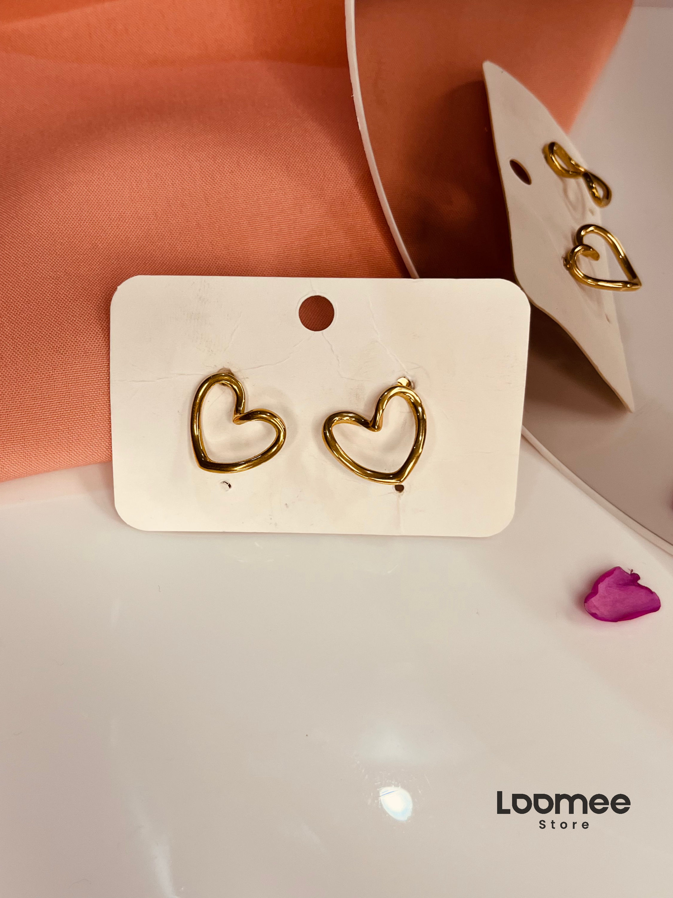 Hearts of Gold Earrings