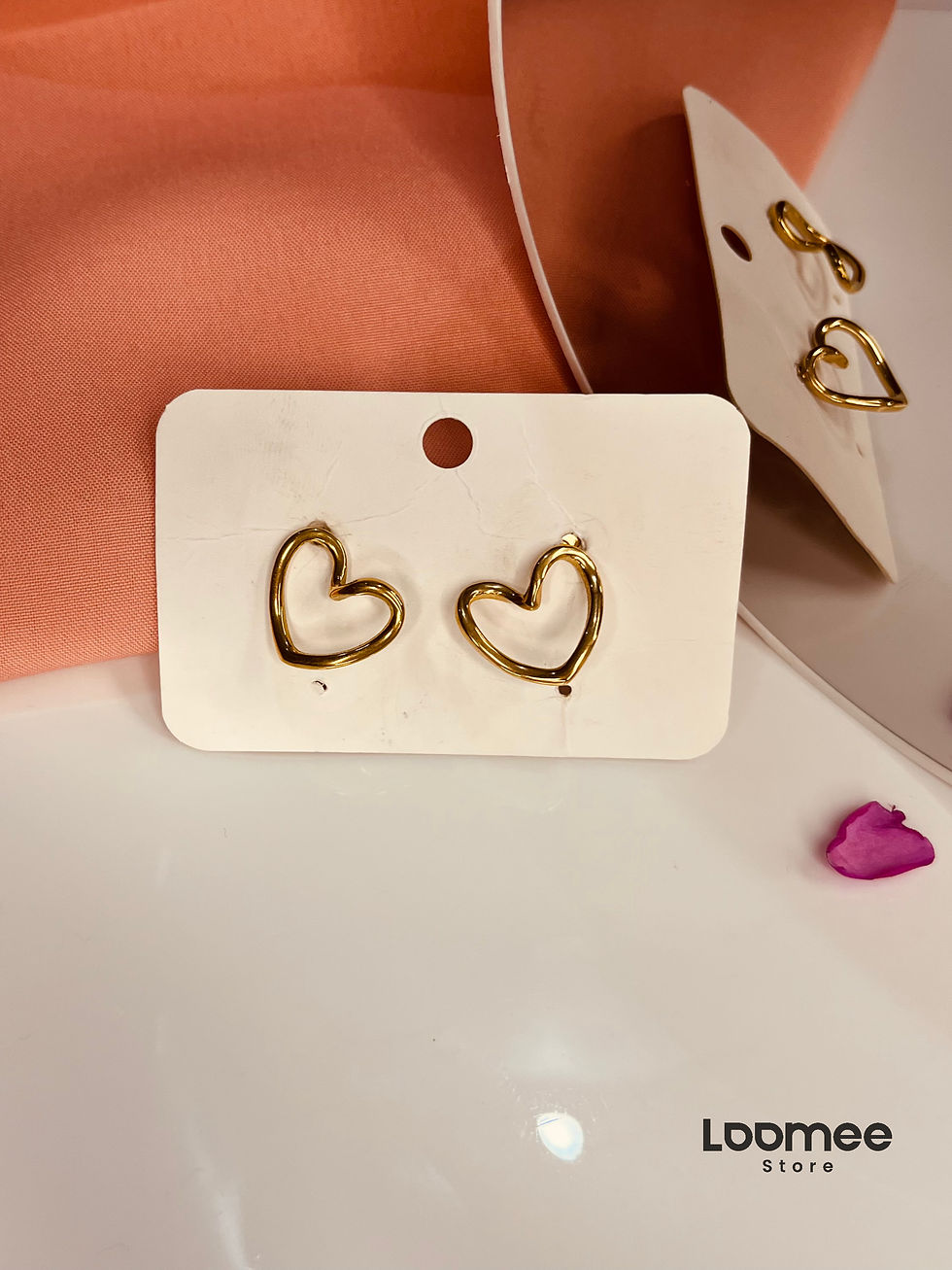 Hearts of Gold Earrings