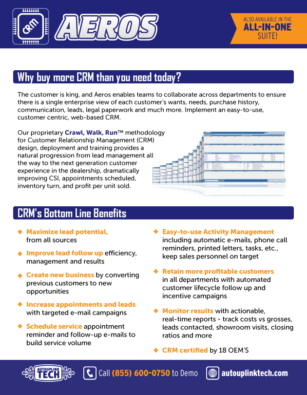 CRM Sell Sheet