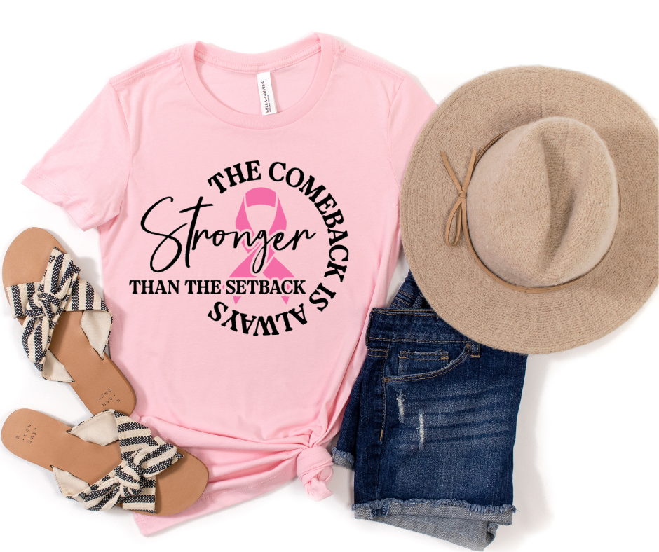 The Comeback Is Always Stronger Than The Setback