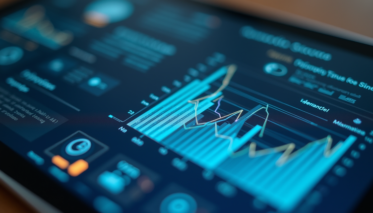 Close-up view of a digital interface showing AI transparency features in an educational app