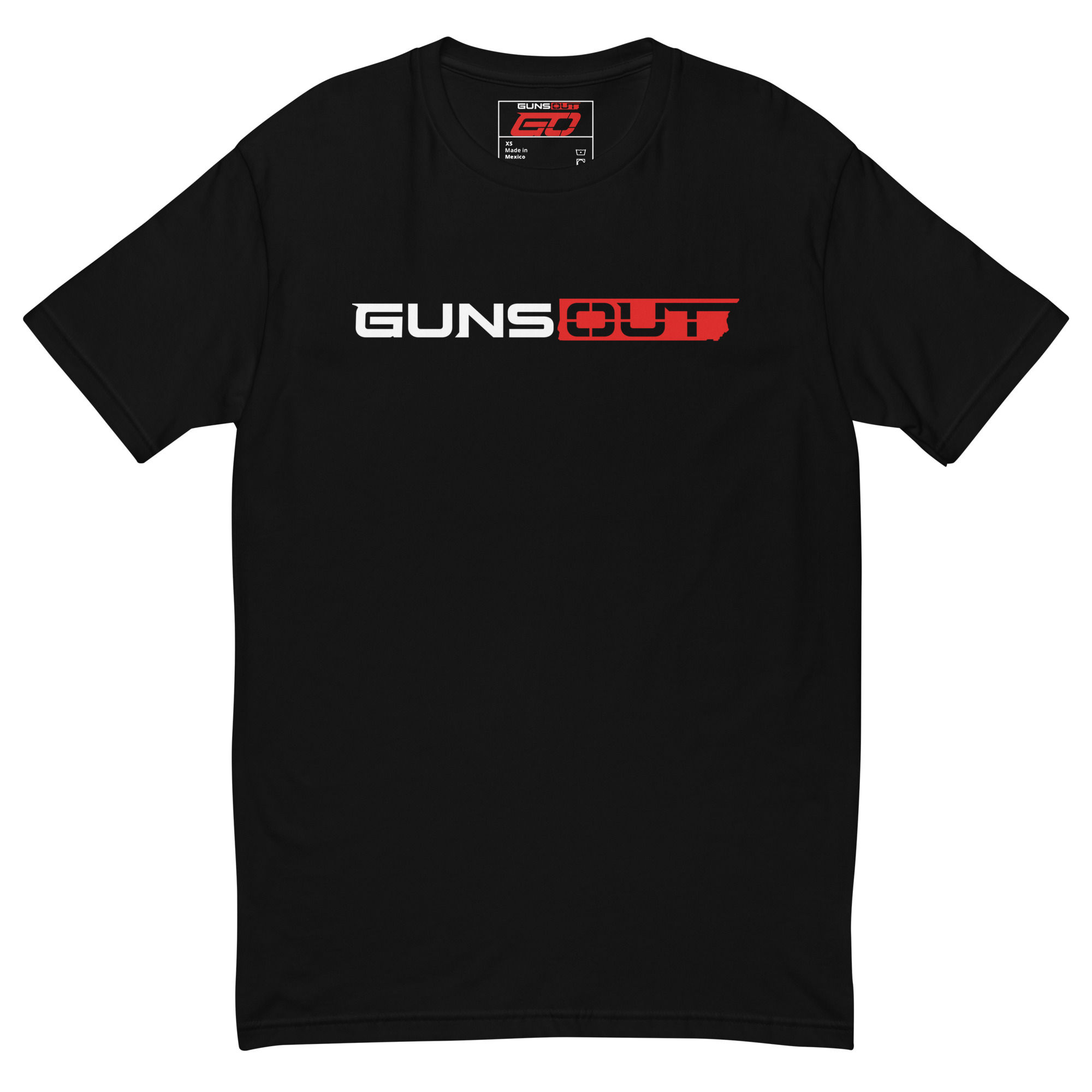 Guns Out Classic Black Tee