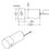 Thumbnail: Isolation Valve, 20NC, 0.062"(1.57mm)Orifice, Diaphragm, 2-Way NC