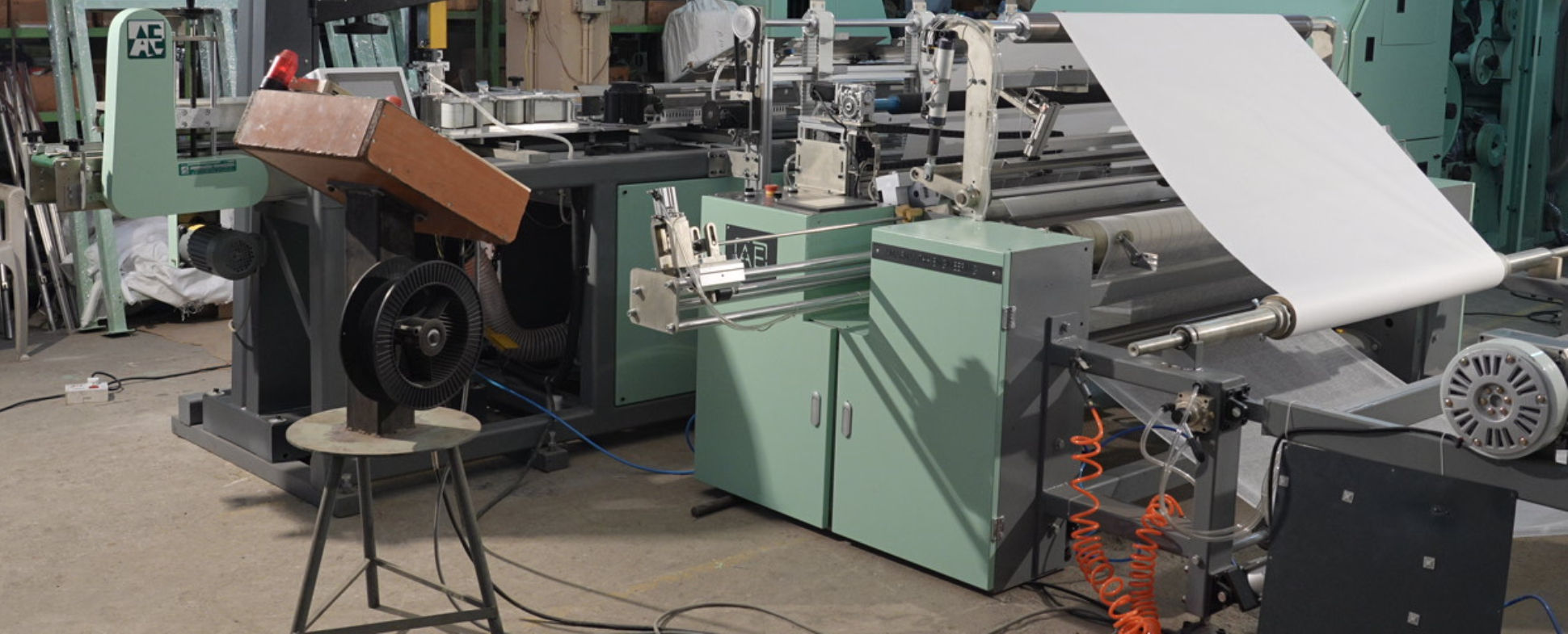 Fully Automatic Gauze Bandage Making Machine