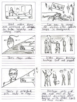 'How to Mince Meat' Storyboard