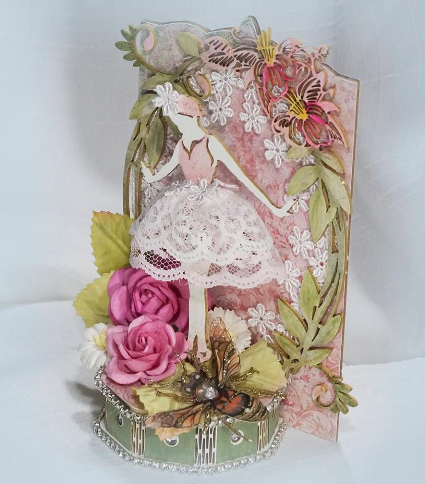 Thumbnail: Beautiful Board 3D Stage With Or Without Ballerina Chipboard Kit