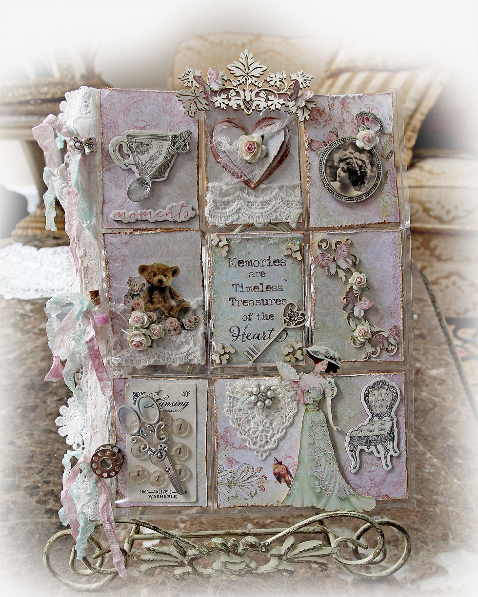 Thumbnail: Beautiful Board  Small Butterfly Flourish Set Of 4 Laser Cut Chipboard