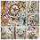 Thumbnail: Beautiful Board Large Stackable Honey Bee Corners Laser Cut Chipboard