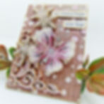 Thumbnail: Tiny Treasures Frozen Pink Premium Paper Glitter Glass Butterflies