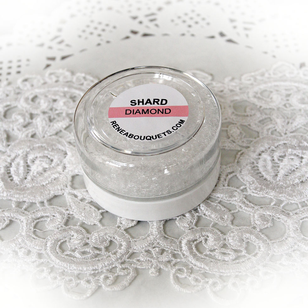 Thumbnail: 2 Ounce Gawdie Girl Diamond Shard German Glitter Glass