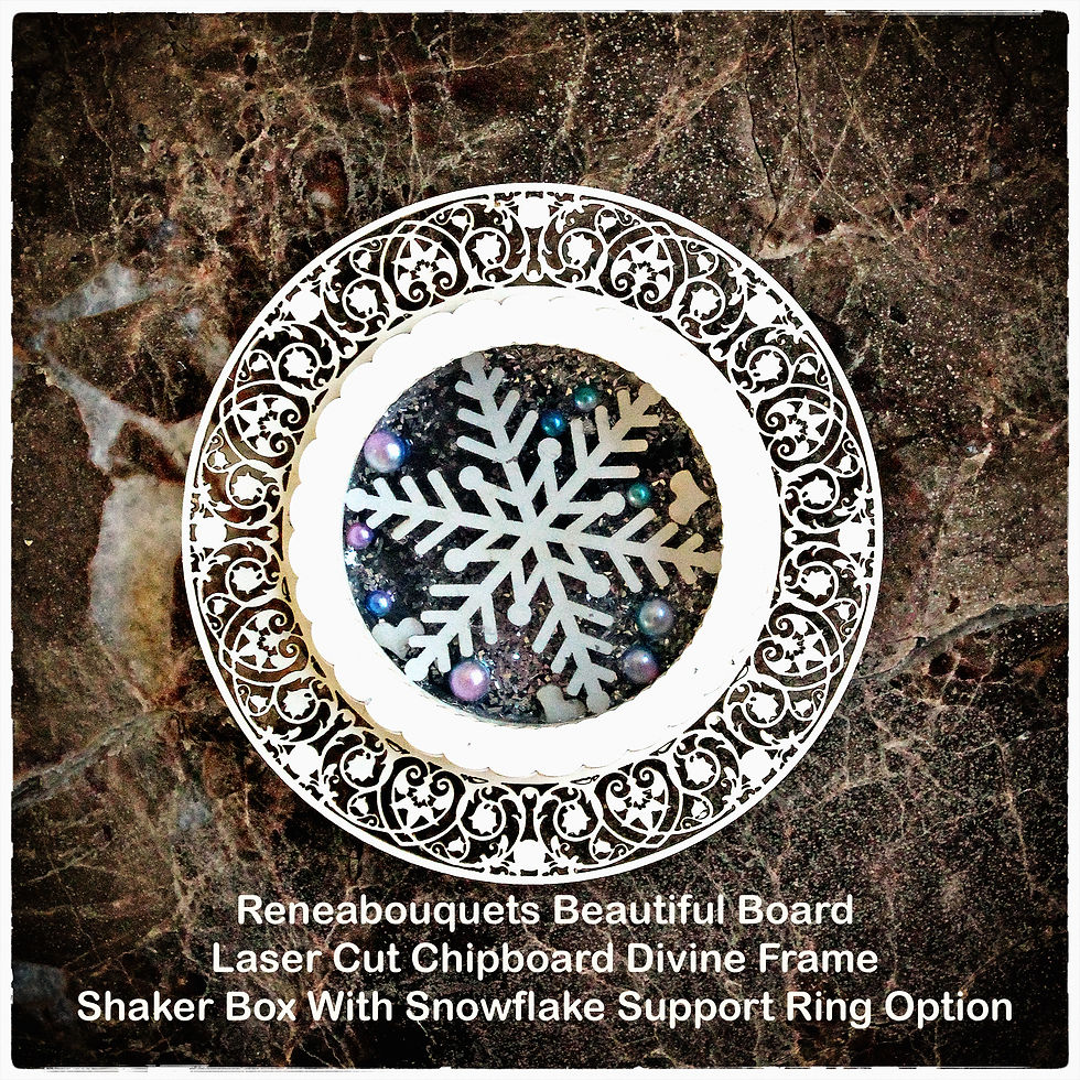 Thumbnail: Beautiful Box Divine Frame Shaker Box Chipboard DIY Kit