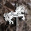 Thumbnail: Beautiful Board Small Carousel Horse Laser Cut Chipboard
