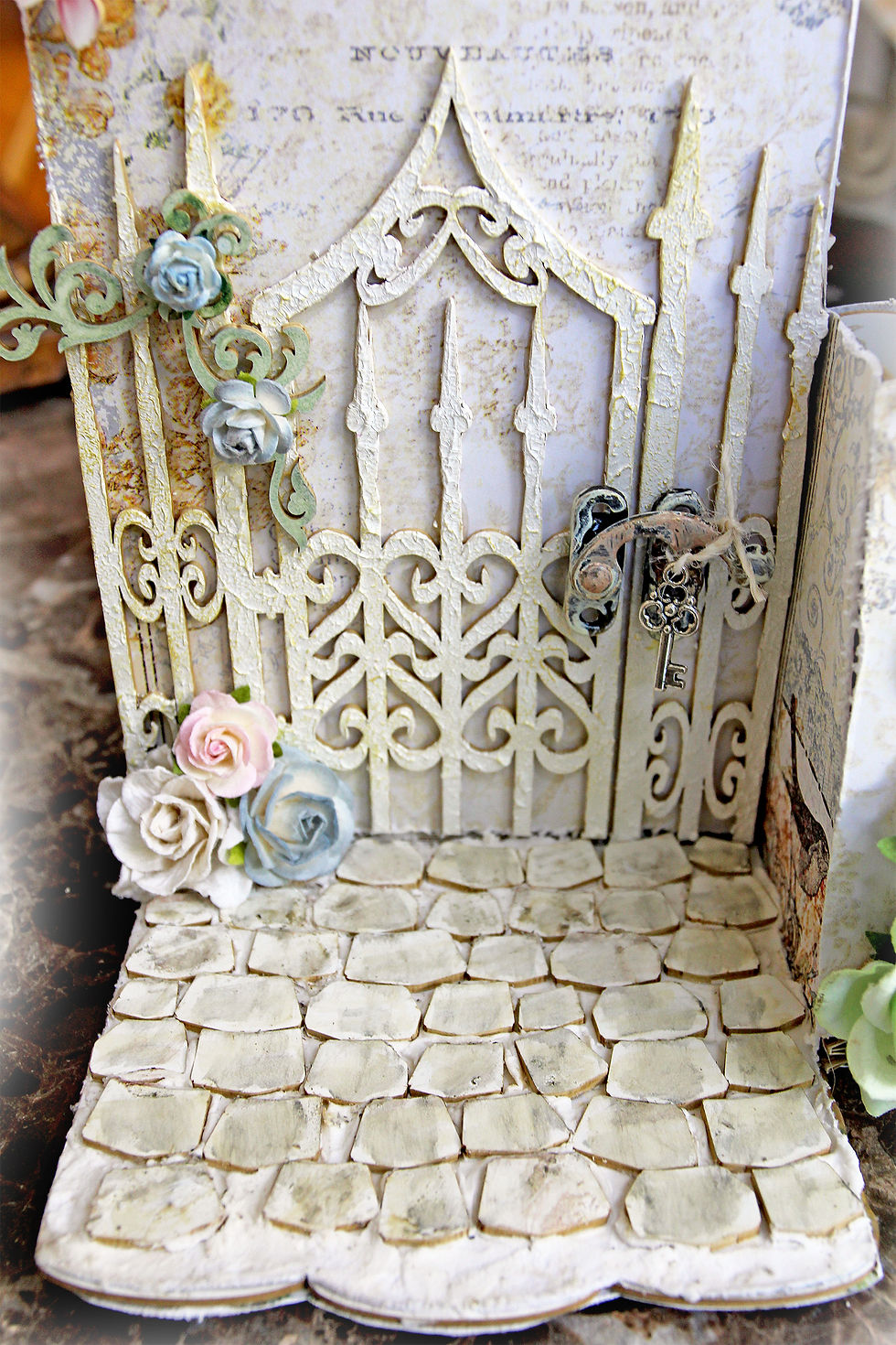 Thumbnail: Beautiful Board Large Gothic Gate Laser Cut Chipboard