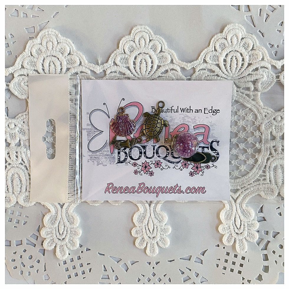 Thumbnail: Reneabouquets By The Sea Trinkets Pack In Purple
