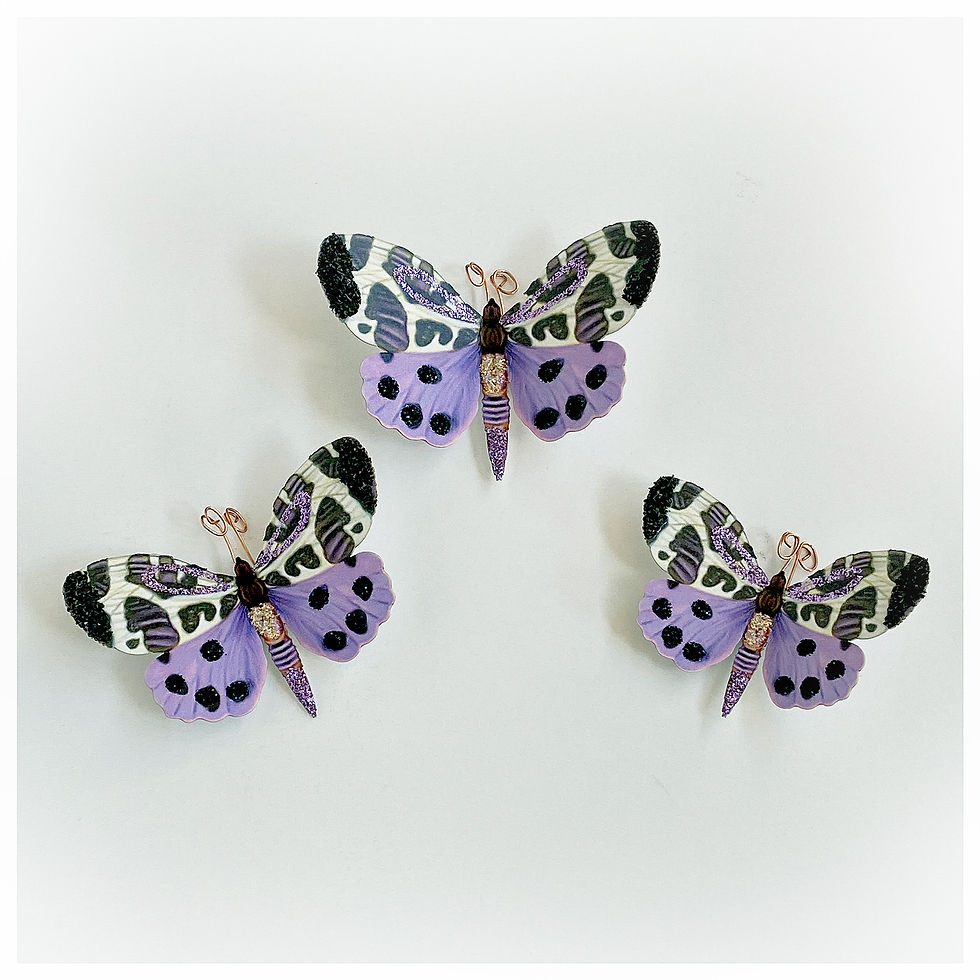 Thumbnail: Wicked Spice Premium Paper Glitter Glass Butterflies