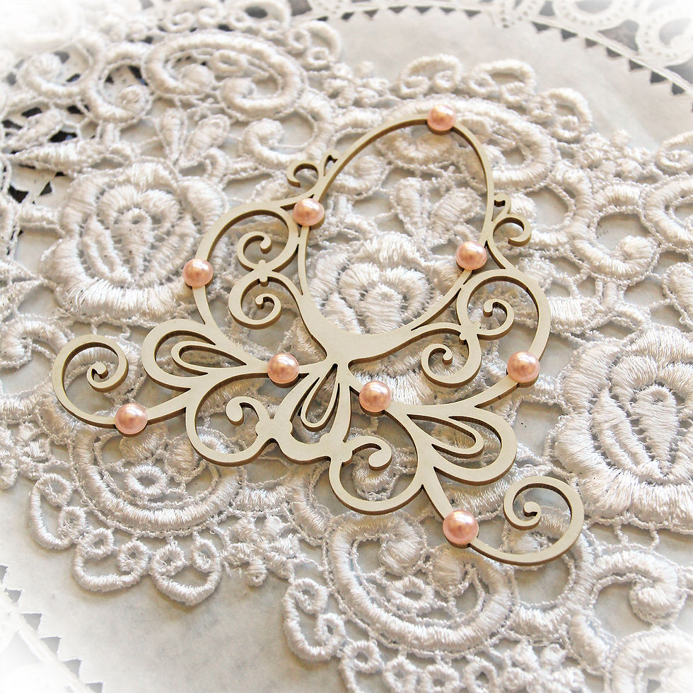 Thumbnail: Beautiful Board Small Candy Cameo Frame