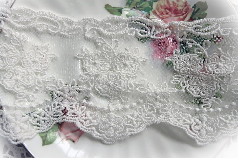 Thumbnail: Reneabouquets Trim-Timeless White Lace