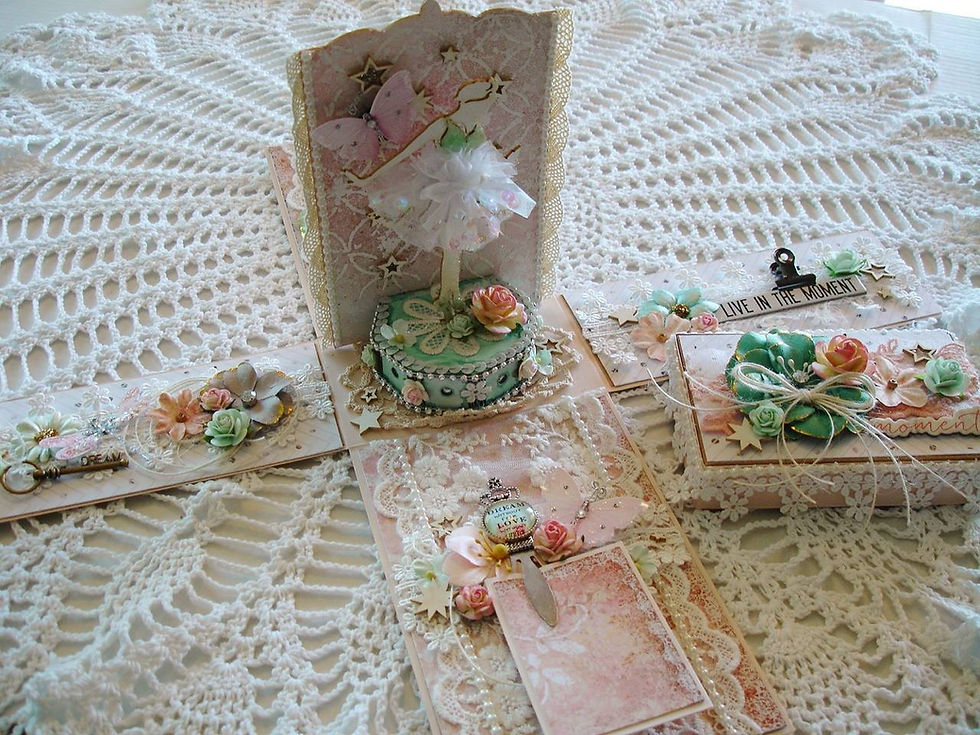 Thumbnail: Beautiful Board 3D Stage With Or Without Ballerina Chipboard Kit
