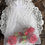 Thumbnail: Red Currant Roses & Leaves Mulberry Paper Flowers