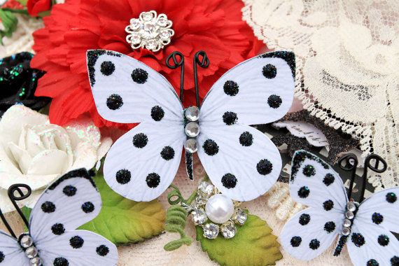Thumbnail: Polka Dots & Bling Butterflies