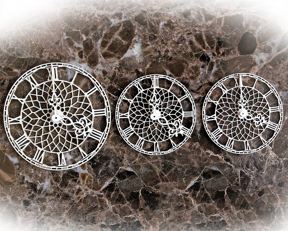 Thumbnail: Beautiful Board Medium Big Ben Clock Face Laser Cut Chipboard