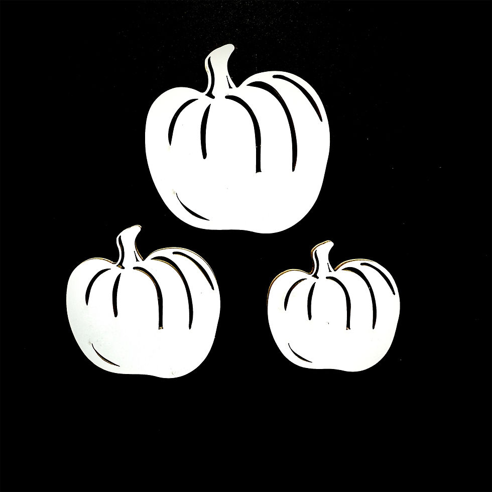 Thumbnail: Beautiful Board Hello Autumn Pumpkin Set Laser Cut  Chipboard