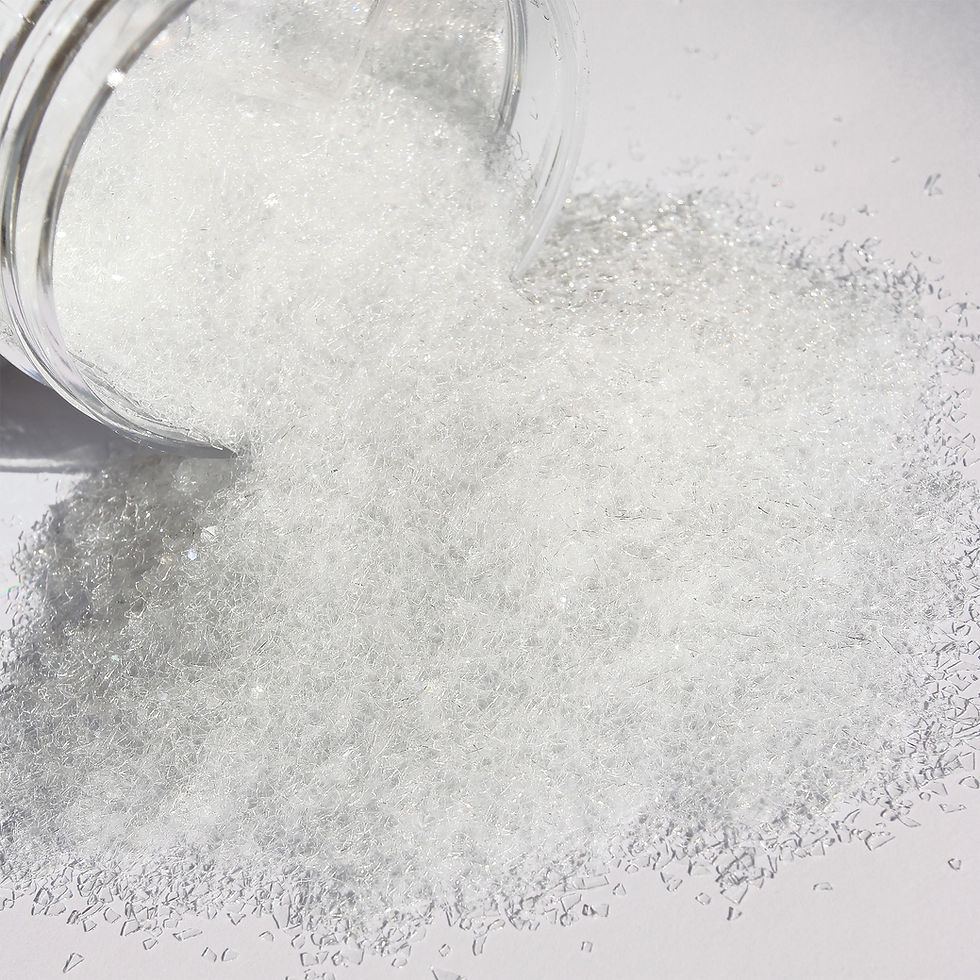 Thumbnail: .5 Ounce Gawdie Girl Diamond Chunky German Glitter Glass