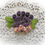 Thumbnail: Mini Heather Purple Mulberry Paper Spring Mix Roses And Cherry Blossoms Set