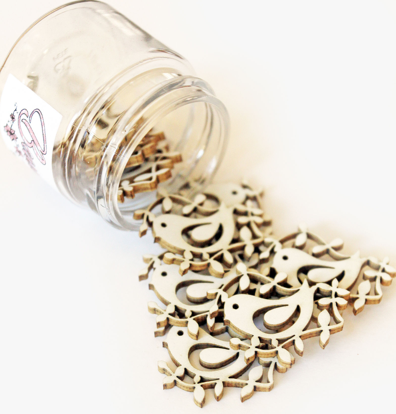 Beautiful Board Beautiful Bits - Tweet Laser Cut Chipboard