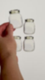 Thumbnail: Beautiful Board Mason Jar Itty Bitty Chipboard Set