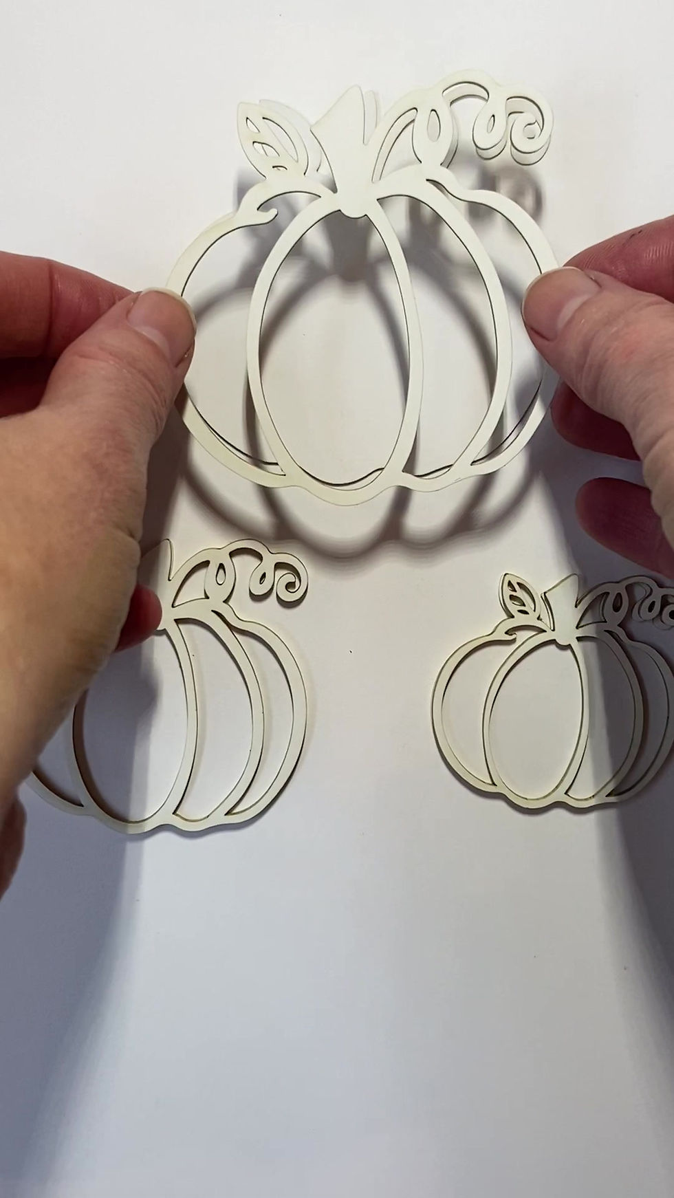 Thumbnail: Beautiful Board Large Pumpkin Patch Set Laser Cut  Chipboard