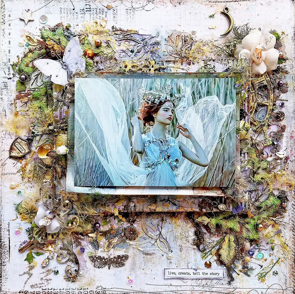 Thumbnail: Beautiful Board Large Fancy Fall Corners Set Of 2 Laser Cut Chipboard